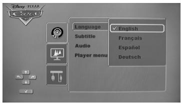 LEXIBOOK C7100PDE - REGLAGE LANGUE - 1