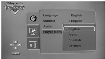 LEXIBOOK C7100PDE - SETUP MENU (CONTINUED) - 1