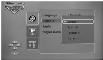 LEXIBOOK C7100PDE - REGLAGE LANGUE - 2