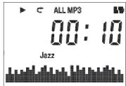 LEXIBOOK DMP63TF - Selection du mode EQ - 2