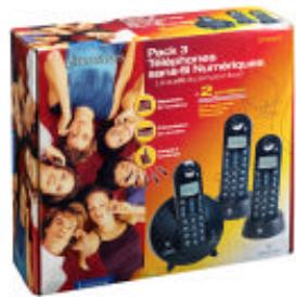 LEXIBOOK DP222FR - Pack 3 téléphones digitaux très complets au meilleur prix - 4