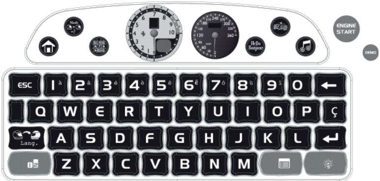 LEXIBOOK JC800FEI1 - Keyboard Description - 1