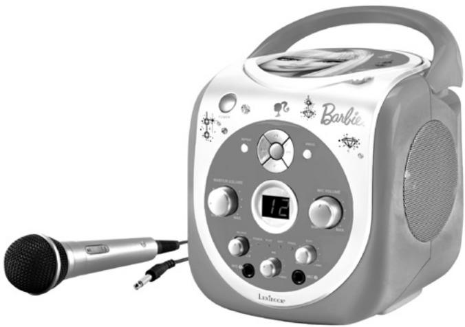 LEXIBOOK K5000BB - LECTEUR CD KARAOKE PORTABLE PORTABLE KARAOKE CD PLAYER - 1