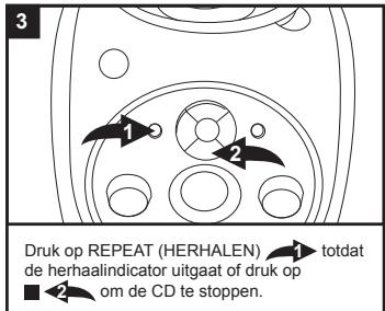 LEXIBOOK K5000BB - Opmerkingen bij het afspelen van een cd: - 3