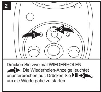 LEXIBOOK K5000BB - Hinweise zur CD-Wiedergabe: - 2