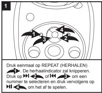 LEXIBOOK K5000BB - Opmerkingen bij het afspelen van een cd: - 1