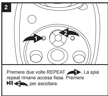 LEXIBOOK K5000BB - Per ascoltare ripeturamente tutte le tracce - 1