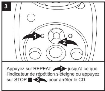 LEXIBOOK K5000BB - NOTES SE RAPPORTANT À LA LECTURE DES CD : - 3