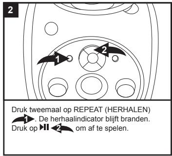 LEXIBOOK K5000BB - Opmerkingen bij het afspelen van een cd: - 2