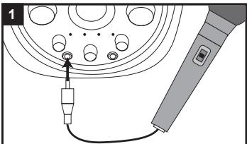LEXIBOOK K5000BB - FUNZIONAMENTO KARAOKE - 1