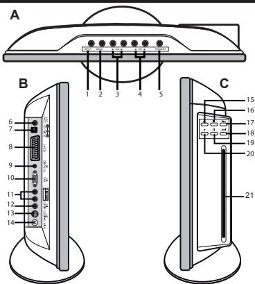 LEXIBOOK LCDDVD2BB - VISTA GERAL - 1