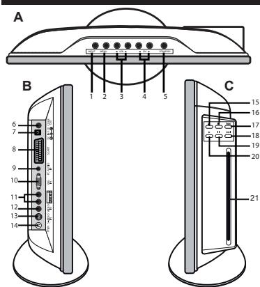 LEXIBOOK LCDDVD2SP - VISTA GERAL - 1