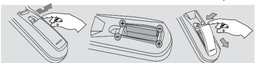 LEXIBOOK LCDDVD2SP - Battery installation - 1