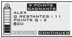 LEXIBOOK LCG3000FR - Première manche : les «9 points gagnants» - 2