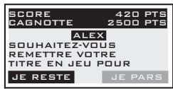 LEXIBOOK LCG3000FR - Rejourer ou quitter en fin de partie - 1