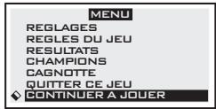 LEXIBOOK LCG3000FR - Interrompre la partie - 2