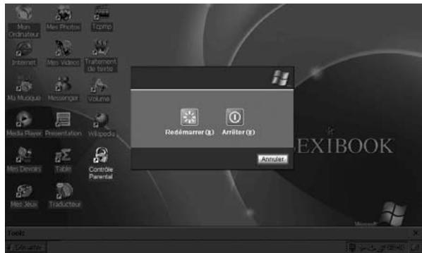 LEXIBOOK MFC100FR - Eteindre l'ordinateur - 1