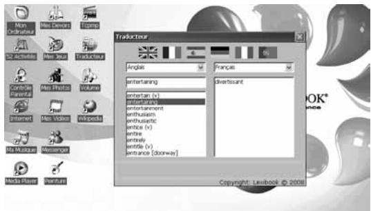 LEXIBOOK MFC115FR - Pour lancer une traduction - 1