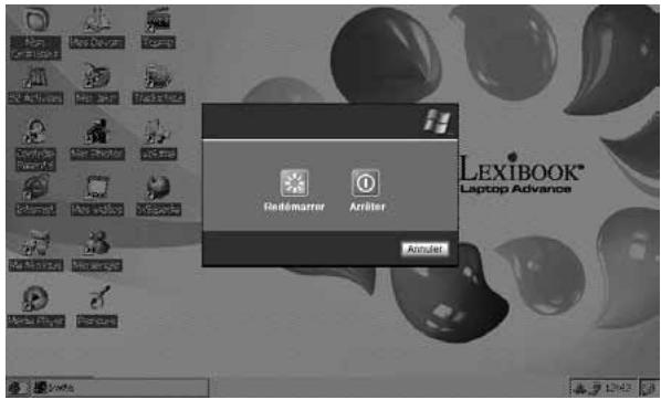 LEXIBOOK MFC115FR - Eteindre l'ordinateur - 1