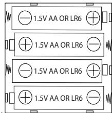 LEXIBOOK RP300 - Informação acerca das pilhas - 1