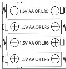 LEXIBOOK RP300 - Informazioni sulle batterie - 1