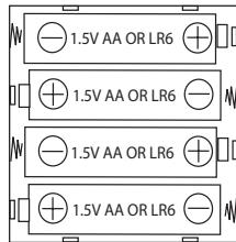 LEXIBOOK RP300 - Información relacionada con las pilas - 1