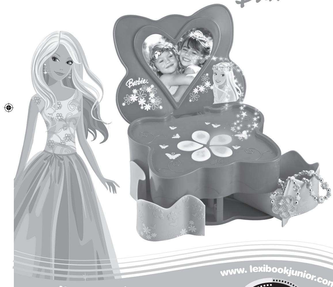 LEXIBOOK RPB141 - Barbie Magic Secret Box - 1