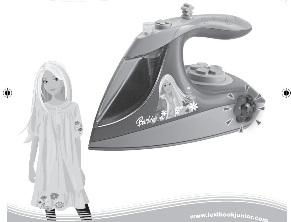 LEXIBOOK RPB502 - Le Fer à Repasser Magique Barbie Barbie Magic Iron - 1
