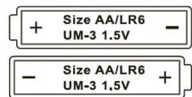LEXIBOOK RPB502 - Informação acerca das pilhas - 1