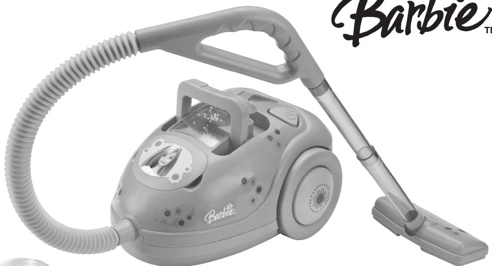 LEXIBOOK RPB510 - Barbie Vacuum Cleaner L'Aspirateur Barbie - 1