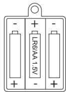 LEXIBOOK RPB520 - Inserimento delle batterie - 1