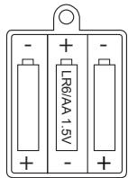 LEXIBOOK RPB520 - Einsetzen der Batterien - 1
