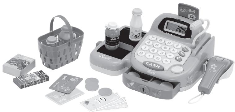 LEXIBOOK RPB520 - Barbie cash register La caisse enregistreuse Barbie - 1