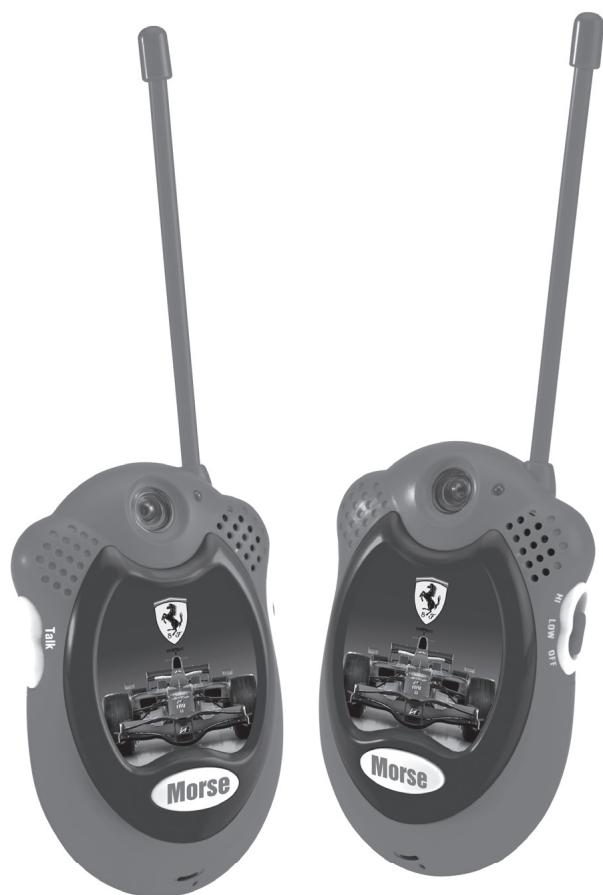 LEXIBOOK TW06FE - Ferrari Walkie-Talkies Les talkies-walkies Ferrari - 1
