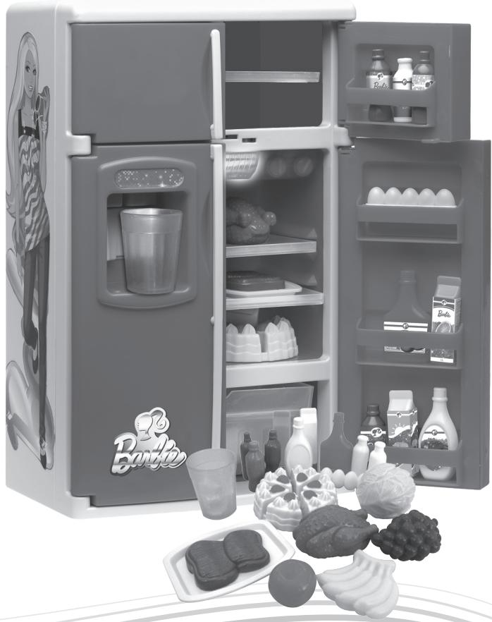 LEXIBOOK RPB545 - Réfrigérateur magique barbie - 2