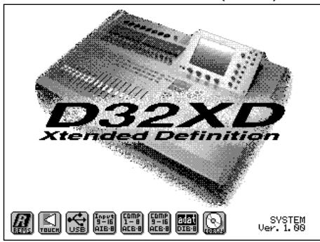 KORG D32XD - - Mise sous tension - 2