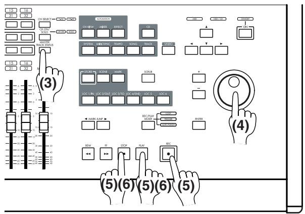 KORG D32XD - Enregistrer sur la piste master - 3