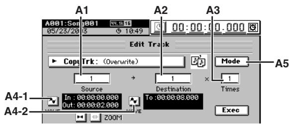 KORG D32XD - CopyTrk (copie de piste) - 2