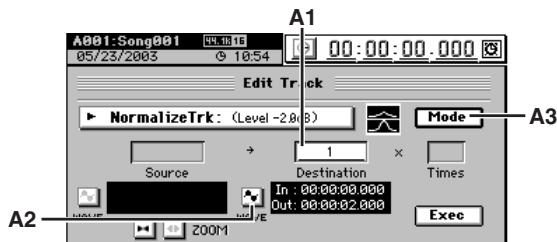 KORG D32XD - NormalizeTrk (normalisation d'une piste) - 2