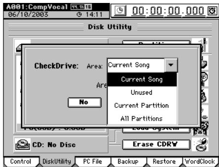 KORG D32XD - 6-2. Utilaires de disque (Disk Utility) - 4