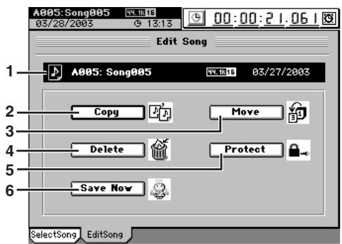 KORG D32XD - 9-2. Edition de morceau (Edit Song) - 1