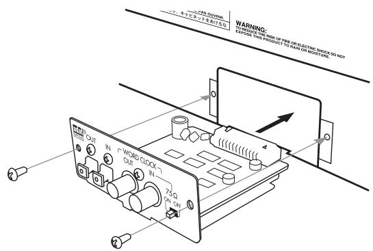 KORG D32XD - Procedure d'installation - 2