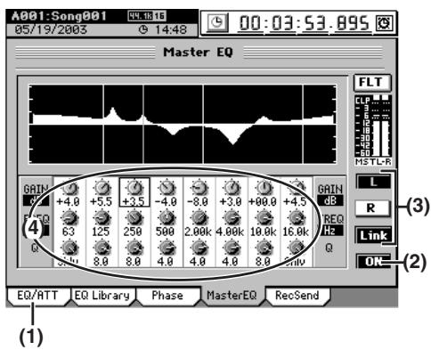 KORG D32XD - Correcteur Master - 1
