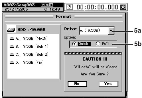KORG D32XD - 6-2. Utilaires de disque (Disk Utility) - 7