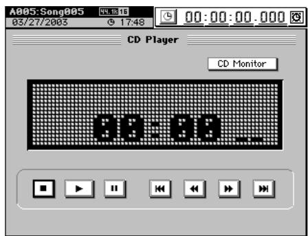 KORG D32XD - Entree audio depuis un CD - 1