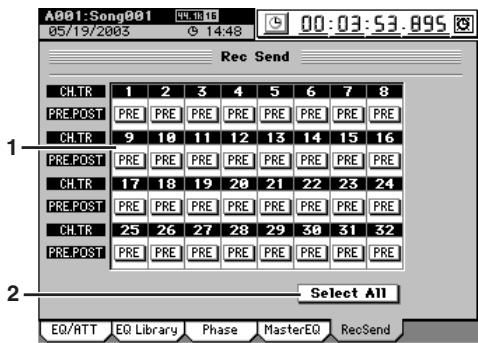 KORG D32XD - 3d-5. Départ d'enregistrement (Rec Send) - 1
