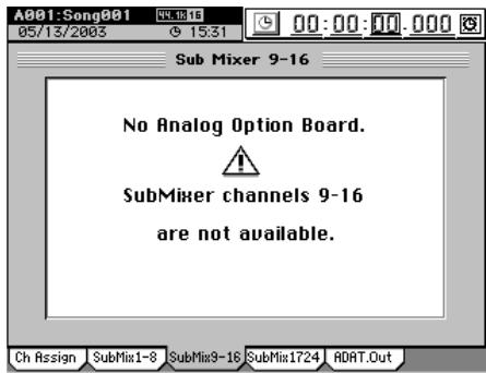 KORG D32XD - 3a-3. Sub Mixer 9-16 - 1