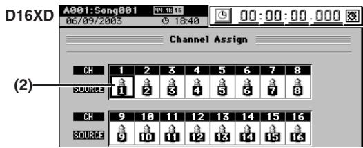 KORG D32XD - Entrée audio depuis une gutare - 1