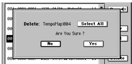 KORG D32XD - 8-2. Carte de tempo (Tempo Map) - 3