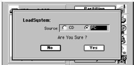 KORG D32XD - Mettre à jour le système - 1
